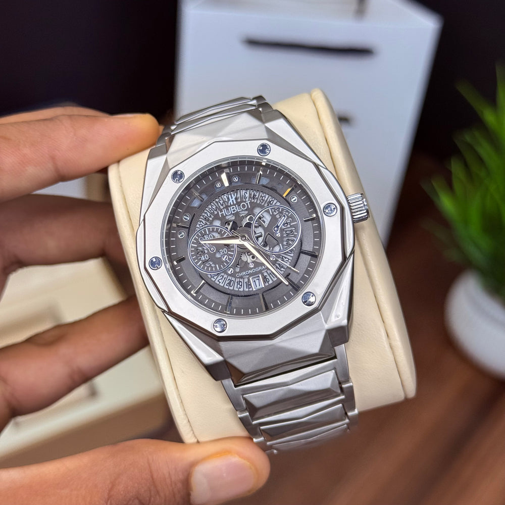 Hublot Diamond Cut Black