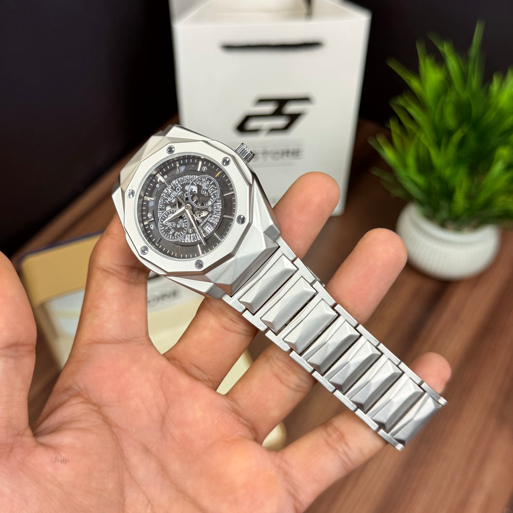 Hublot Diamond Cut Black